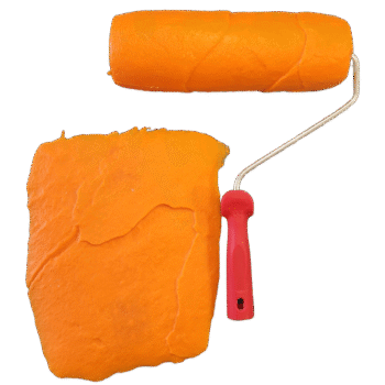 Zestaw forma i wałek do teksturowania betonu - efekt skały i efekt kamienia