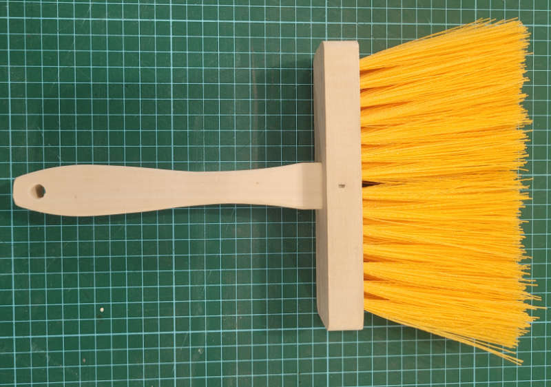 Szczotka do stucco i rzeźby sztucznych skał